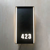 Numera Lighting Door Number Sconce: NL1041.01 - "Jackson"