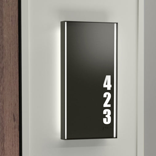 Numera Lighting Door Number Sconce: NL1041.01 - "Jackson"
