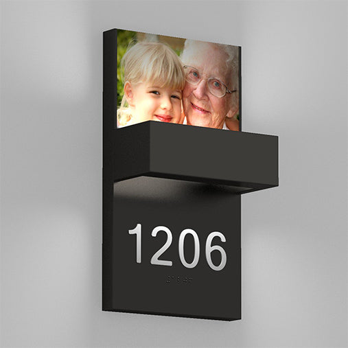 Numera Lighting Door Number Sconce: NL1047.01 - "Winona"