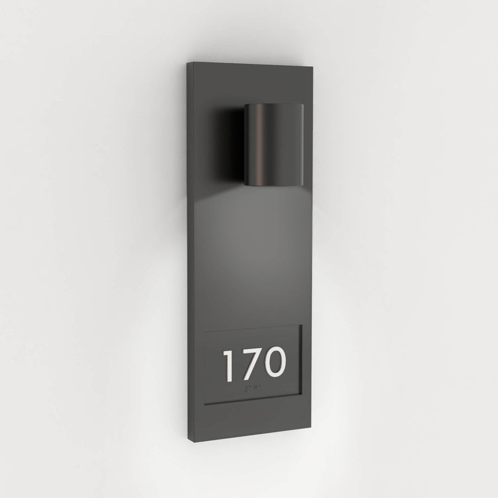 Numera Lighting Door Number Sconce: NL1053.01 | "Taylor"