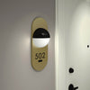 Numera Lighting Door Number Sconce: NL1088.02 - "Rubin"
