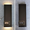 Numera Lighting Door Number Sconce: NL1090.01 - "Ava"