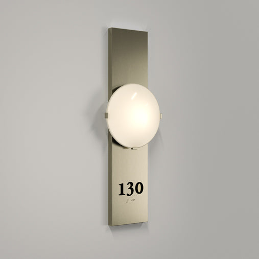 Numera Lighting Door Number Sconce: NL1126.01 - "Madeline"