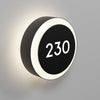 Numera Lighting Door Number Sconce: NL1147.01 - "Hugo"