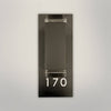Numera Lighting Door Number Sconce: NL1156.01 - "Atticus"