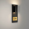 Numera Lighting Door Number Sconce: NL1171.01 - "Cora"