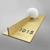 Numera Lighting Door Number Sconce: NL1183.05 - "Theo"